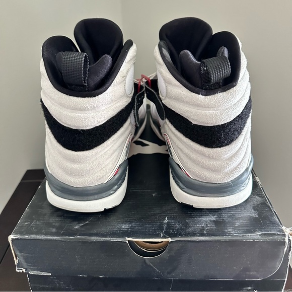 Air Jordan 8 Retro 'Bugs Bunny' 2013 White / Black/ True Red - Picture 5 of 13